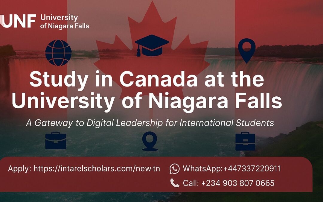 Study in Canada at the University of Niagara Falls: A Gateway to Digital Leadership.